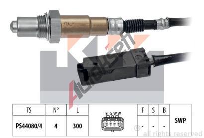 KW Lambda sonda Made in Italy - OE Equivalent KW 498 205, 498 205