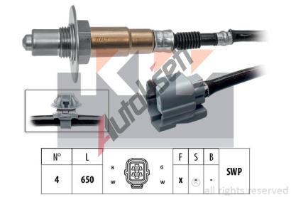 KW Lambda sonda Made in Italy - OE Equivalent KW 498 223, 498 223