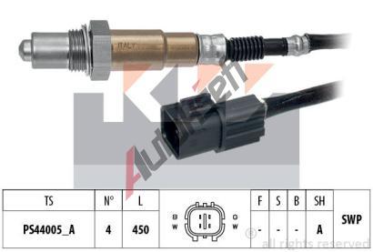 KW Lambda sonda Made in Italy - OE Equivalent KW 498 256, 498 256