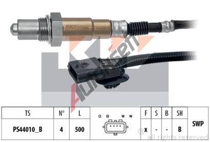KW Lambda sonda Made in Italy - OE Equivalent KW 498 306, 498 306