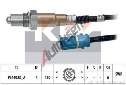 KW Lambda sonda Made in Italy - OE Equivalent KW 498 326, 498 326