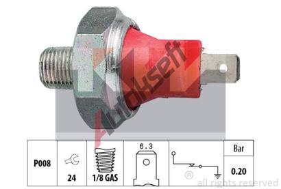 KW Olejov tlakov spna Made in Italy - OE Equivalent KW 500 035, 500 035