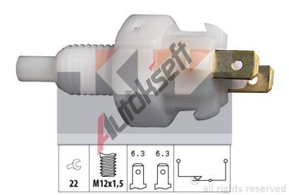 KW Spna brzdovho svtla Made in Italy - OE Equivalent KW 510 004, 510 004