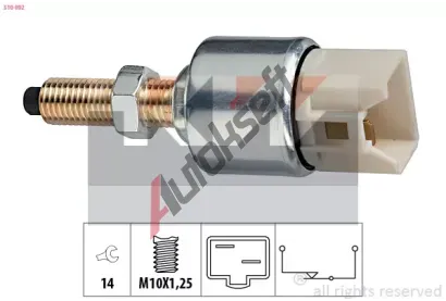 KW Spna brzdovho svtla Made in Italy - OE Equivalent KW 510 092, 510 092