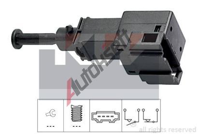 KW Spna brzdovho svtla Made in Italy - OE Equivalent KW 510 151, 510 151