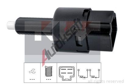 KW Spna brzdovho svtla Made in Italy - OE Equivalent KW 510 202, 510 202