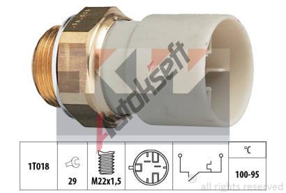 KW Teplotn spna vtrku chladie Made in Italy - OE Equivalent KW 550 147, 550 147