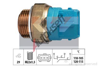 KW Teplotn spna vtrku chladie Made in Italy - OE Equivalent KW 550 680, 550 680