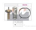 Termostat chladiva KW ‐ KW 580 974
