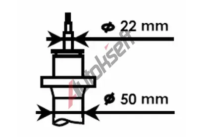 KYB Tlumi provn Ultra SR KYB 324703, 324703