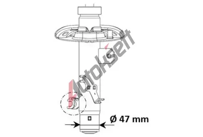 KYB Tlumi provn Excel-G KYB 3338013, 3338013