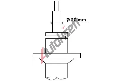 KYB Tlumi provn Excel-G KYB 3338041, 3338041