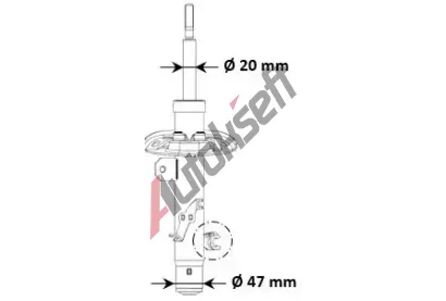 KYB Tlumi provn Excel-G KYB 3348099, 3348099