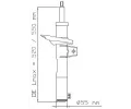 KYB Tlumi provn Excel-G KYB 3358015, 3358015