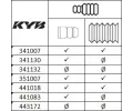 KYB Tlumi provn Excel-G KYB 341007, 341007