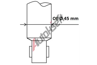 KYB Tlumi provn Excel-G KYB 3418018, 3418018