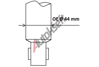 KYB Tlumič pérování Excel-G KYB 3438023, 3438023 KYB Tlumič pérování Excel-G KYB 3438023, 3438023