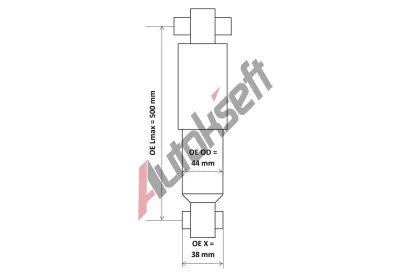 KYB Tlumi provn Excel-G KYB 3440196, 3440196
