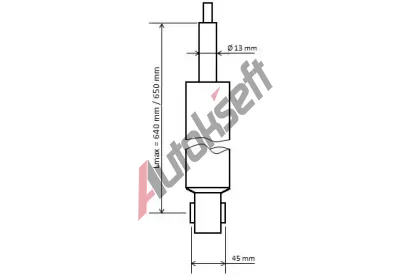 KYB Tlumi provn Excel-G KYB 3448025, 3448025
