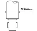 KYB Tlumi provn Excel-G KYB 349122, 349122