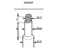 KYB Tlumi provn Excel-G KYB 366005, 366005
