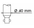 KYB Tlumi provn Gas A Just KYB 551810, 551810