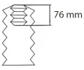 Ochrann sada tlumie provn proti prachu KYB ‐ KYB 910261