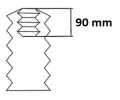 Ochrann sada tlumie provn proti prachu KYB ‐ KYB 910368