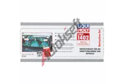 LIQUI MOLY Lepidlo na skla Liquifast 1402 (Kartuschen-Set) 310 ml LIQ 6138, 6138