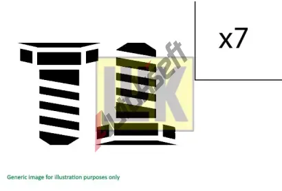 LuK Sada šroubů - setrvačník LK 411028310, 411 0283 10 LuK Sada šroubů - setrvačník LK 411028310, 411 0283 10