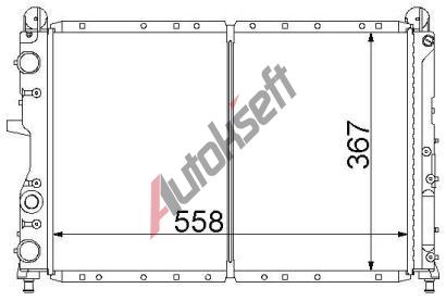 LKQ Chladi vody 18.36.503, 554-372-34mm