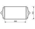 Chladi vzduchu intercooler LKQ ‐ 18.44.550