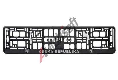 LKQ Podloka pod SPZ CHROM R 3D DO 91536, 8591686915365