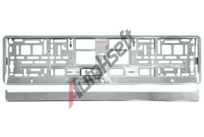 LKQ Podloka pod SPZ CHROM metallic DO 91560, 91560