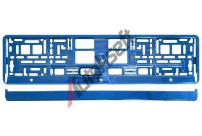 LKQ Podloka pod SPZ BLUE metallic DO 91563, 91563