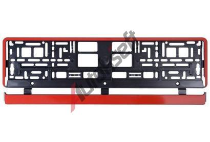 LKQ Podloka pod SPZ RED STRIP DO 91568, 91568