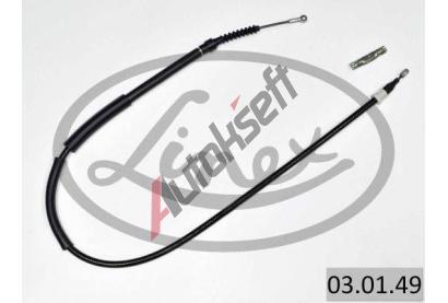 LINEX Ta�n� lanko parkovac� brzdy LNX 03.01.49, 03.01.49