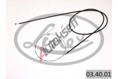 LINEX Lanko pro otevírání kapoty motoru LNX 03.40.01, 03.40.01  LINEX Lanko pro otevírání kapoty motoru LNX 03.40.01, 03.40.01