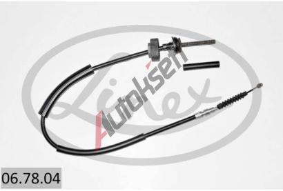 LINEX Tažné lanko parkovací brzdy LNX 06.78.04, 06.78.04 LINEX Tažné lanko parkovací brzdy LNX 06.78.04, 06.78.04