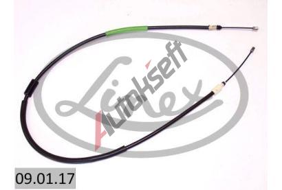 LINEX Ta�n� lanko parkovac� brzdy LNX 09.01.17, 09.01.17