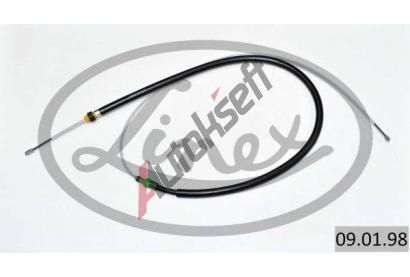 LINEX Tažné lanko parkovací brzdy LNX 09.01.98, 09.01.98 LINEX Tažné lanko parkovací brzdy LNX 09.01.98, 09.01.98