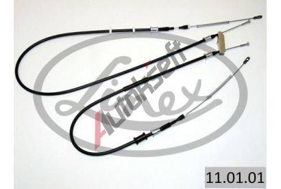 LINEX Tažné lanko parkovací brzdy LNX 11.01.01, 11.01.01 LINEX Tažné lanko parkovací brzdy LNX 11.01.01, 11.01.01