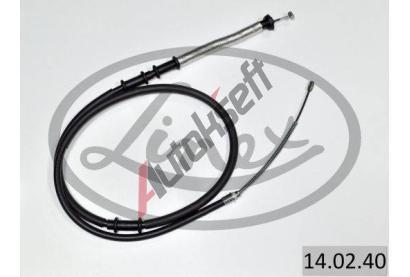 LINEX Tažné lanko parkovací brzdy LNX 14.02.40, 14.02.40 LINEX Tažné lanko parkovací brzdy LNX 14.02.40, 14.02.40