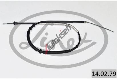 LINEX Ta�n� lanko parkovac� brzdy LNX 14.02.79, 14.02.79