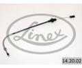 Lanko pedlu plynu LINEX ‐ LNX 14.20.02