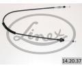 Lanko pedlu plynu LINEX ‐ LNX 14.20.37