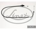 Lanko pedlu plynu LINEX ‐ LNX 14.21.03