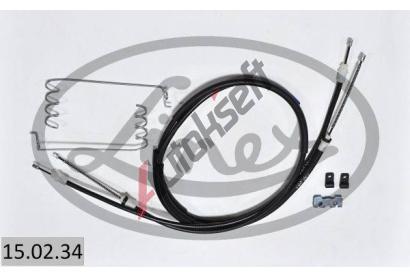 LINEX Tažné lanko parkovací brzdy LNX 15.02.34, 15.02.34 LINEX Tažné lanko parkovací brzdy LNX 15.02.34, 15.02.34