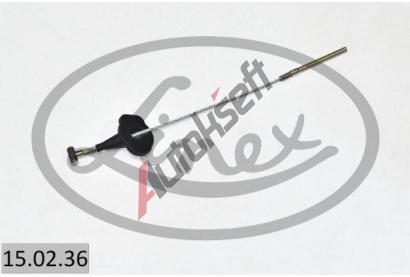 LINEX Tažné lanko parkovací brzdy LNX 15.02.36, 15.02.36 LINEX Tažné lanko parkovací brzdy LNX 15.02.36, 15.02.36