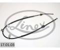 Tan lanko parkovac brzdy LINEX ‐ LNX 17.01.03